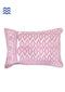 40s Cotton Pillow Cover In Graphic Block Print